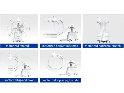 Perlove PLX7000C 16kW High Frequency Mobile 16kW C-arm System