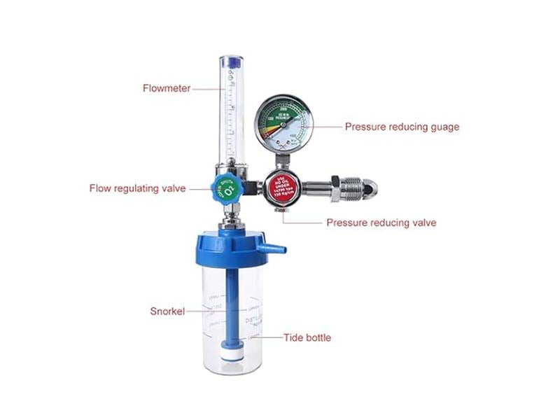 155. Air Oxygen Flowmeter Pressure Regulator (1)