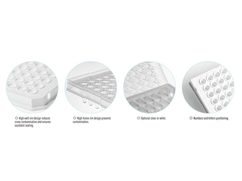 Kangjian Half-skirt 96-well PCR plate (1)