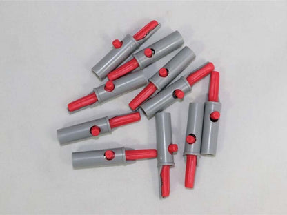 46. Alligator Clip Red adapter 4mm Banana ECG Adapter Clip (1)