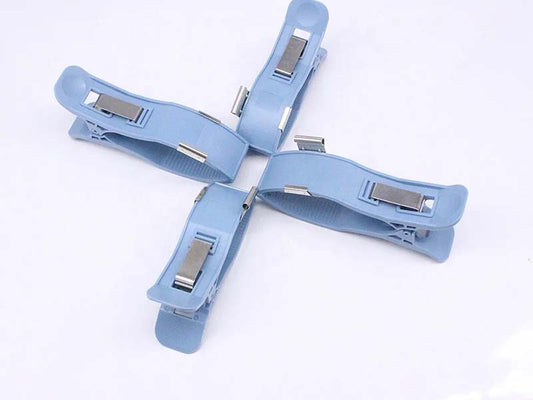 49. Electrodes Blue Limb Clamp, Universal ECG Adapter Nic ( (3)