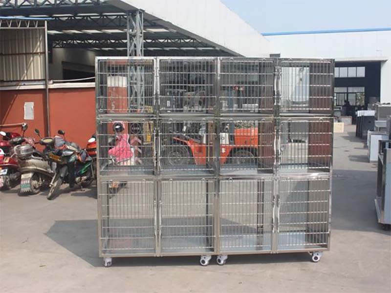 Stainless Steel Pet Display Cage(PJZS-04) (1)