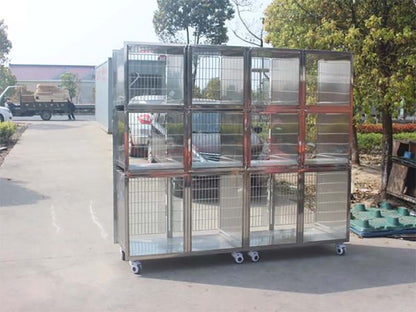 Stainless Steel Pet Display Cage(PJZS-04) (1)