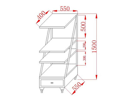 Three-layers Trolley(PJF-05) (1)